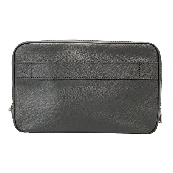 LOUIS VUITTON Neopavel Ardoise Taiga Mens Clutch Bag 728-081725 - Picture 2 of 14